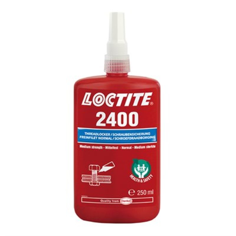 Loctite 2400 Threadlocker Medium strength  - 250 ml | hanak-trade.com